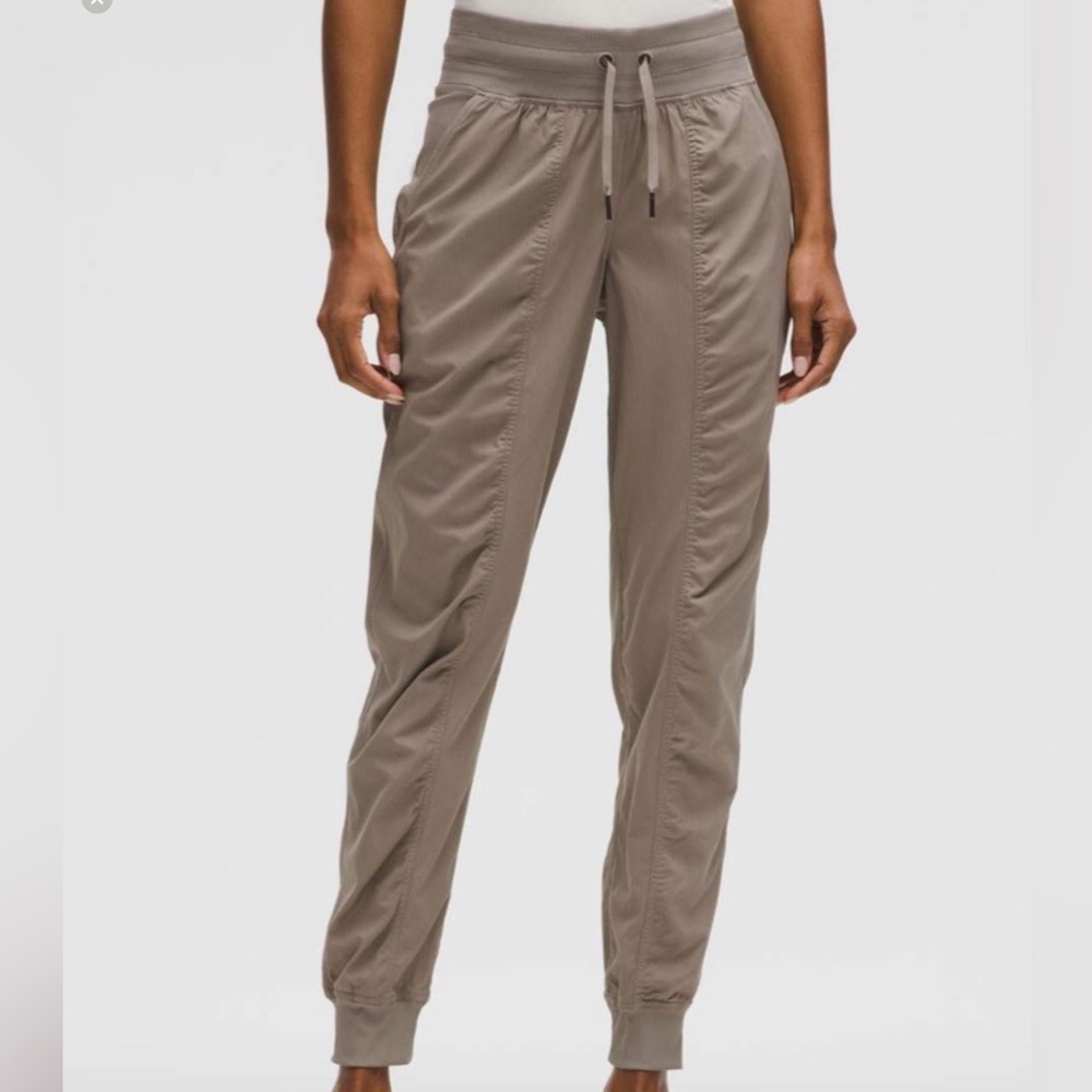 lululemon athletica Ribbed Waistband Joggers Taupe
